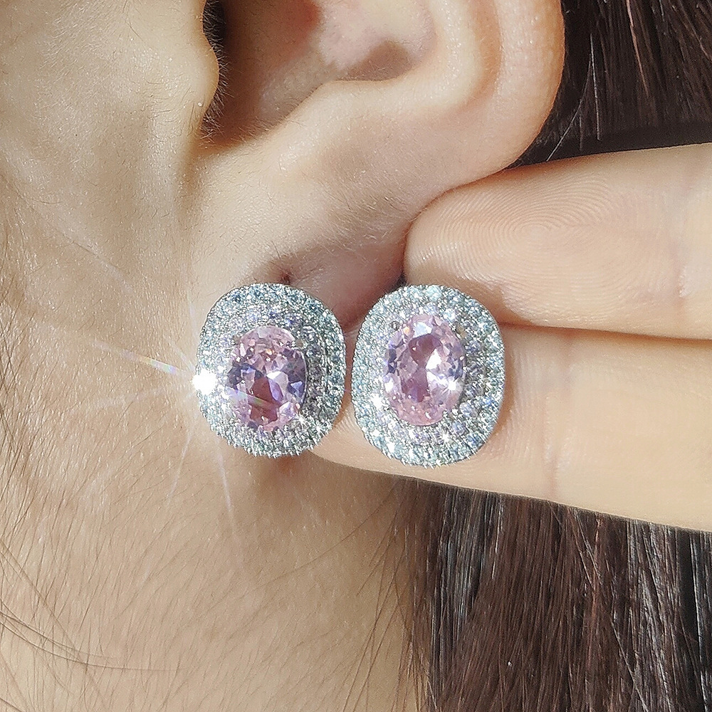 Cubic Zirconia And Pearl Stud Earrings For Everyday Elegance_voghion.com