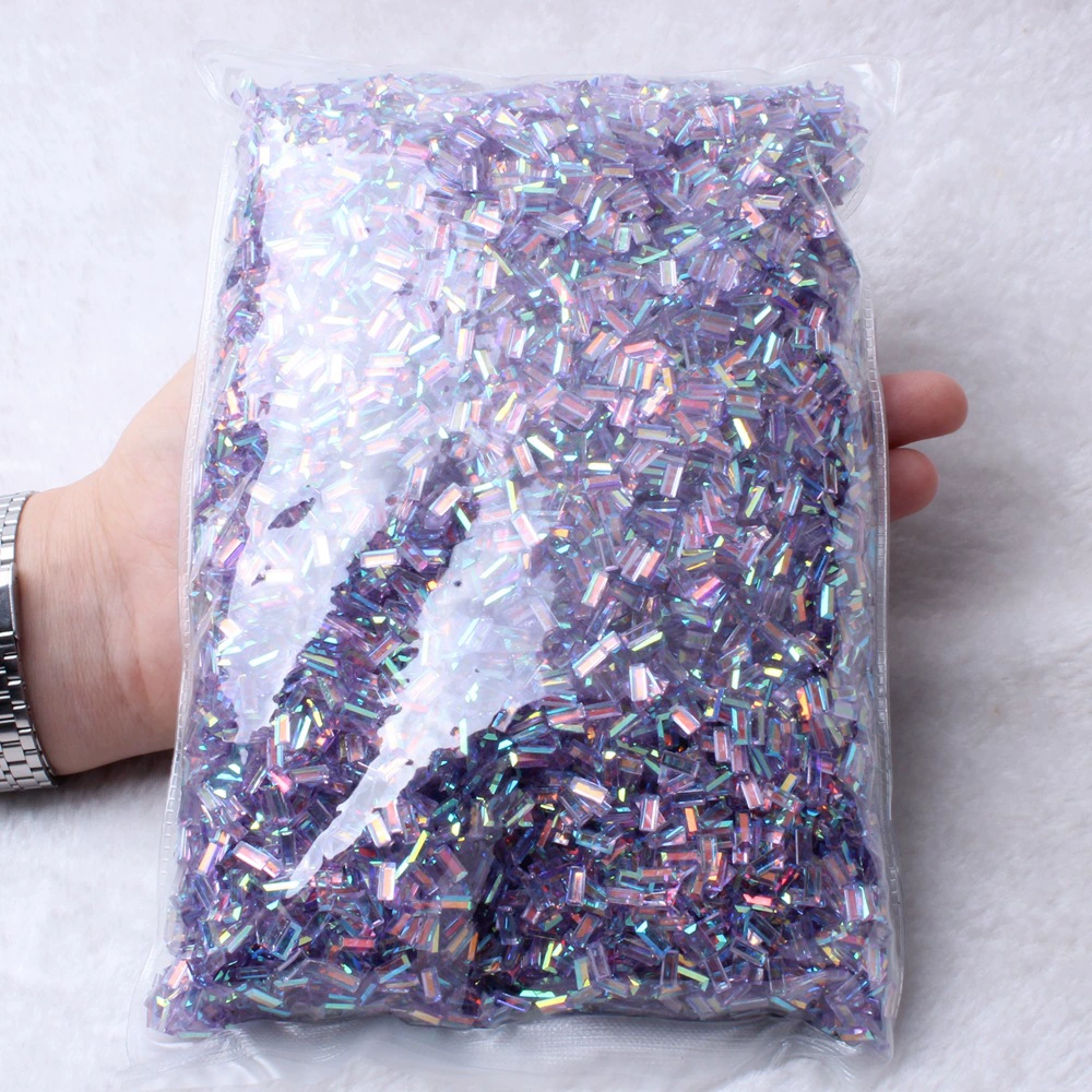 Rectangular nail decoration for manicure, diamond accessory for nails, new collection, internet celebrity, DIY