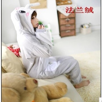 Demi-season children's cartoon flannel pijama for men and women
