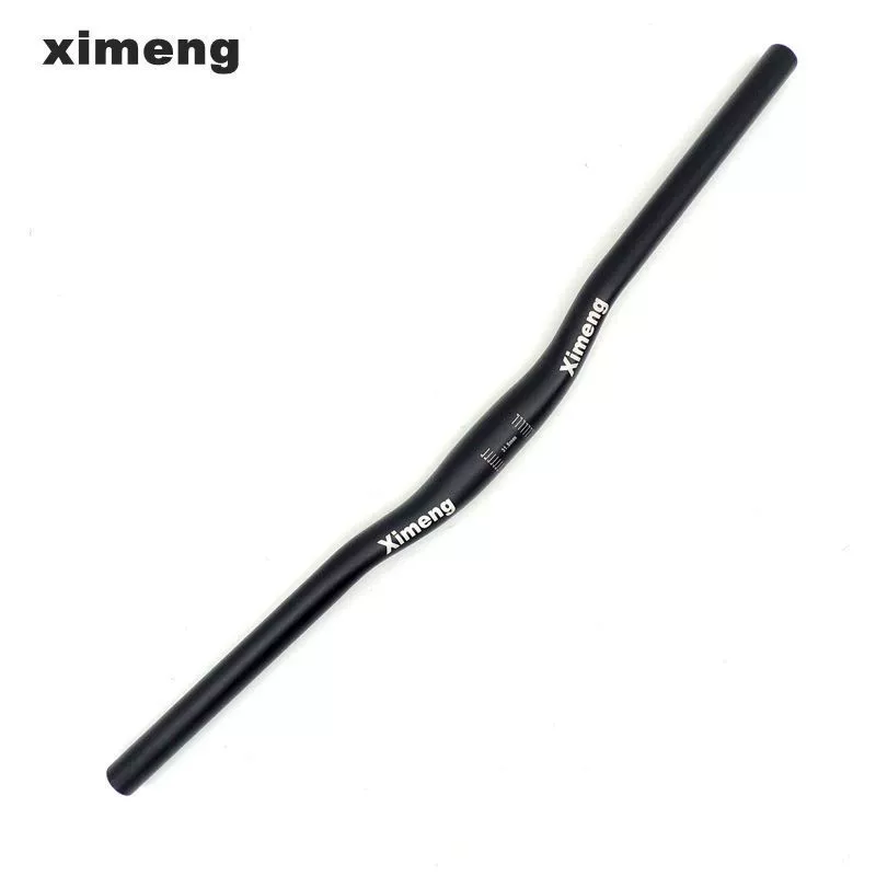 Ручка горного велосипеда ximeng Shimeng 31,8*620 мм черная матовая ручка Ласточки из алюминиевого сплава