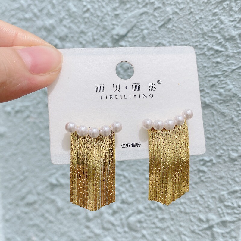 丽银/丽贝丽影复古金属耳环潮流耳饰女简约气质耳坠个性时尚潮款|undefined
