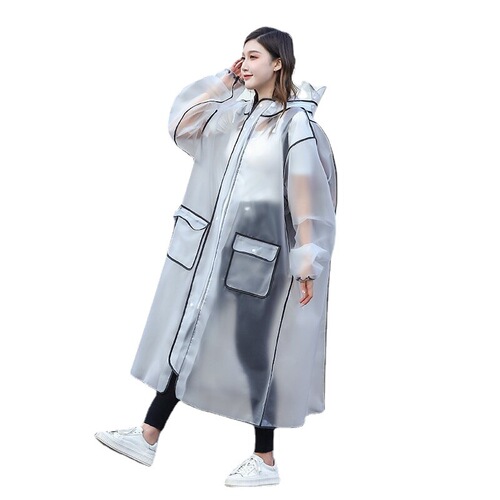 Raincoat for Adults, Unisex, Fashionable Bicycle Riding Rain Gloves, Four-in-One Hiking Raincoat