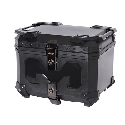 Motorcycle trunk Motorcycle Abs Plastic Tail Box - mjw45l-plastic-box-m-typeblackpremium-version