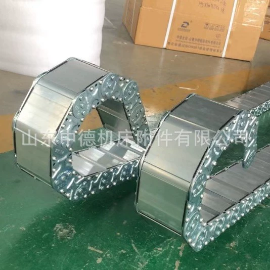 Стальной цепной транспортер для карбюрирования, термообработки, тросовый транспортер, мостовой тип, полностью закрытый масляный трубопровод, алюминиевый тросовый транспортер Zhongde