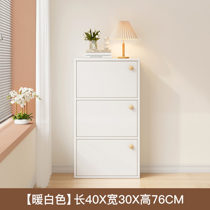 Gabinete de biblioteca doméstico estrecho armario de puerta de entrada pequeño tipo sala de estar compuesto con gabinete de puerta estudio gabinete de esquina dormitorio armario a prueba de polvo