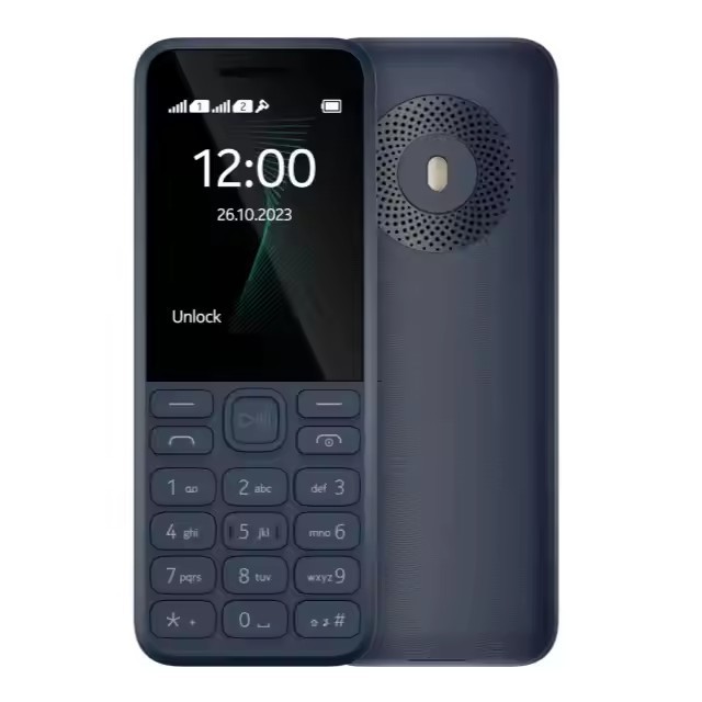 New cross-border mobile phone 130 2023 dual card non-smart phone 2G straight plate elderly key mobile phone foreign trade wholesale
