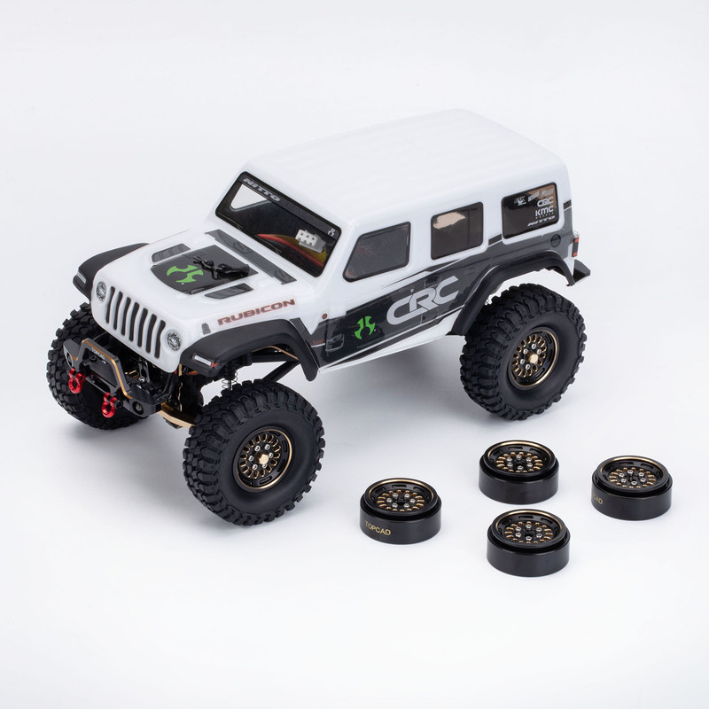 1.0inch ホイールハブ、RC カー 1:24 SCX24 90081RC アップグレードパーツに使用 (4 個/セット)|undefined