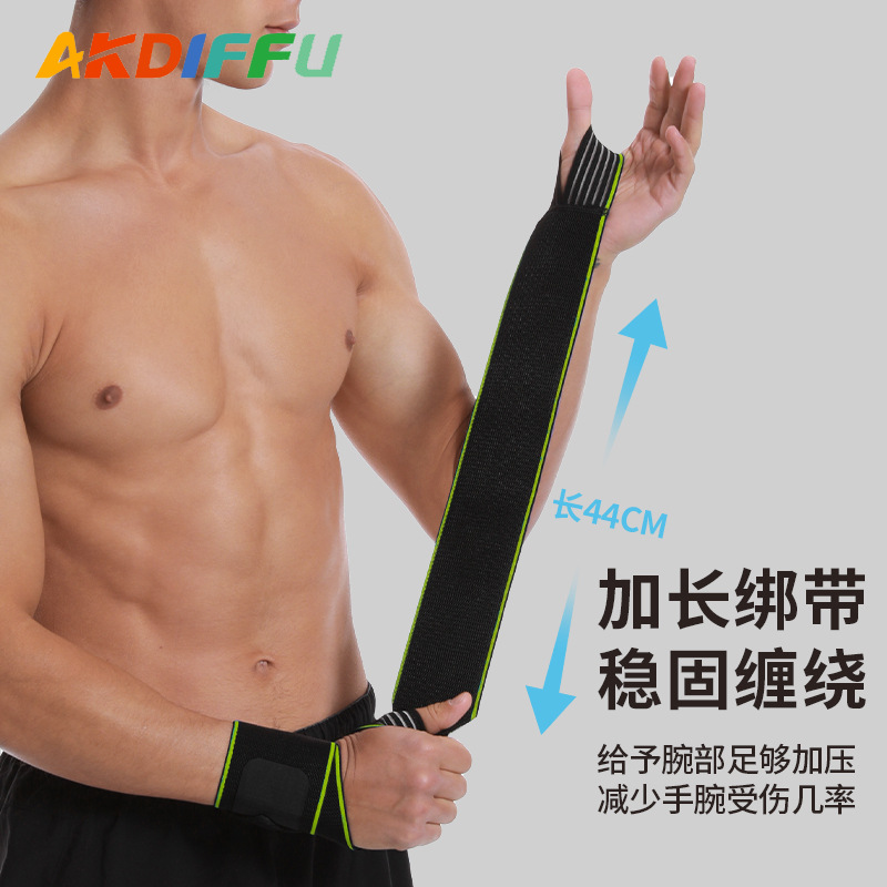 Nuevos productos de muñeca envuelta antideslizante interior muñeca elástica ajustable color muñeca fábrica al por mayor bádminton