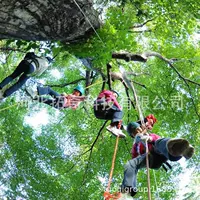 Приключения оборудования веревочки SRT оборудования расширения парка атракционов средства напольного взбираясь крытые и напольные взбираясь