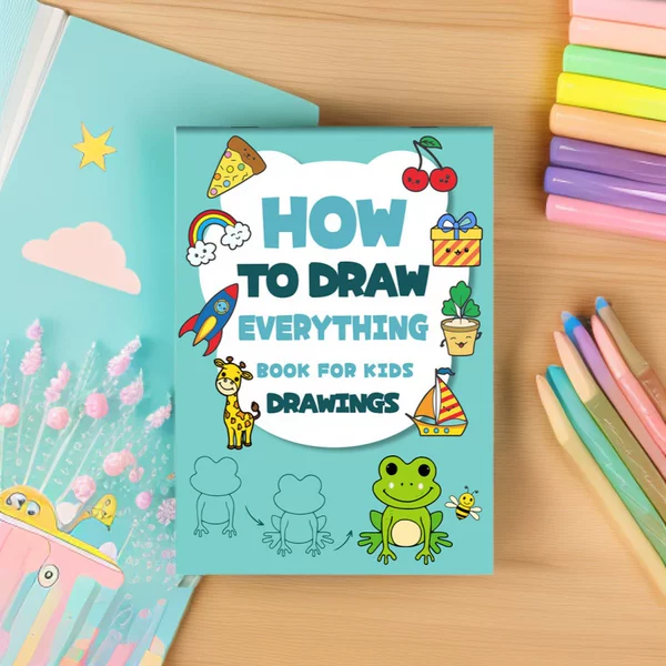 Cross-Border Children's Drawing Book 32 Pages Picture Book How to Draw Everything - Drawings