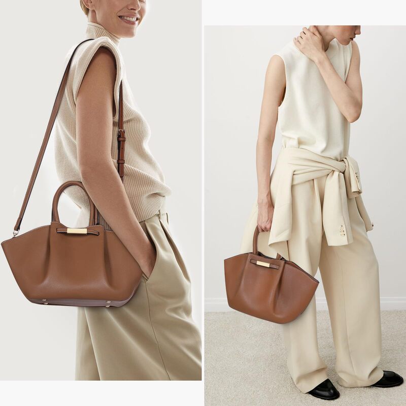 Women's Handbag, Work Bag, Leather Shoulder Bag, Top Handle Bag, Luxury Hobo Purse, New Crossbody Bag