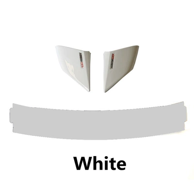Suitable for 2006-2011 Civic Fixed wind wing - three-stage-white-2006-2011-civic