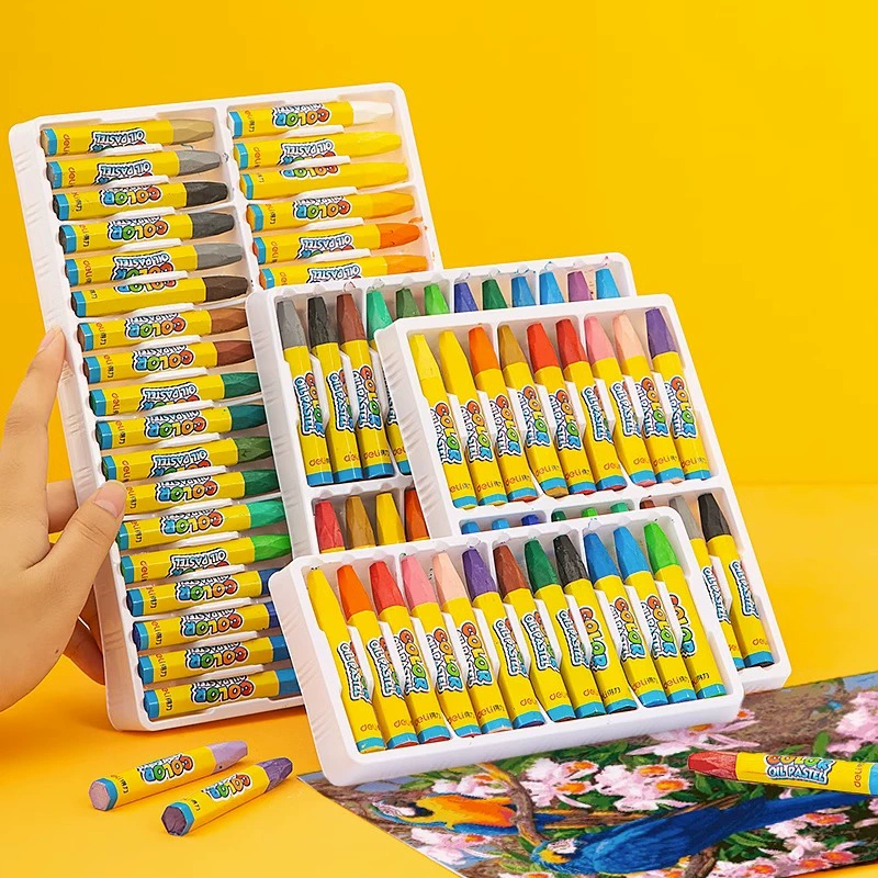 Juego de pasteles al óleo seguros para niños de Deli?