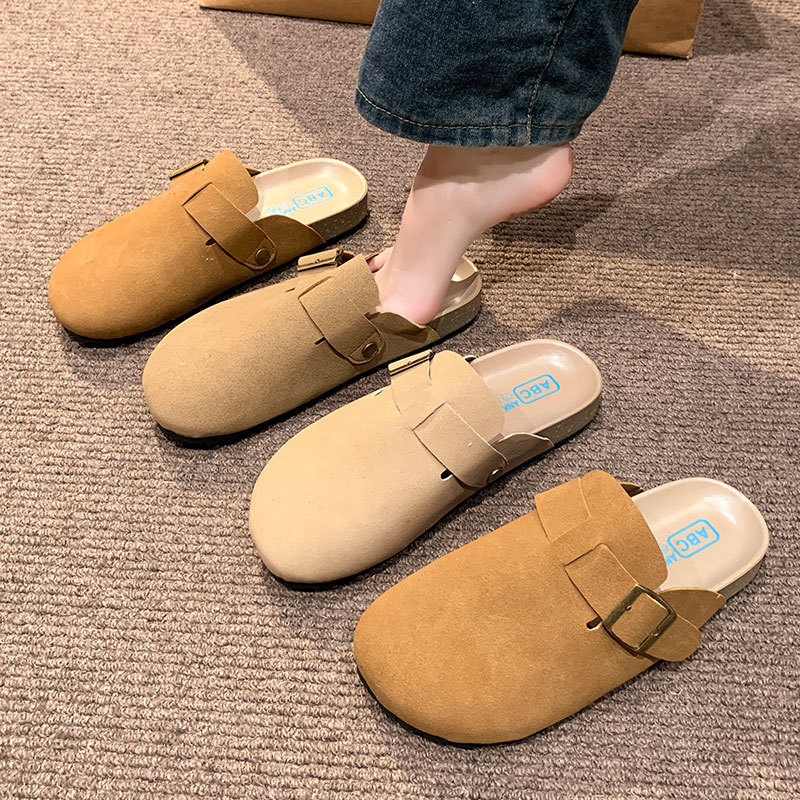 Zapatos Birken para mujeres otoño de 2026 nuevos zapatos de mitad de cabeza de bolsillo con un pie de suela suave mueller zapatos de mitad de soporte para mujeres no cansarse pies