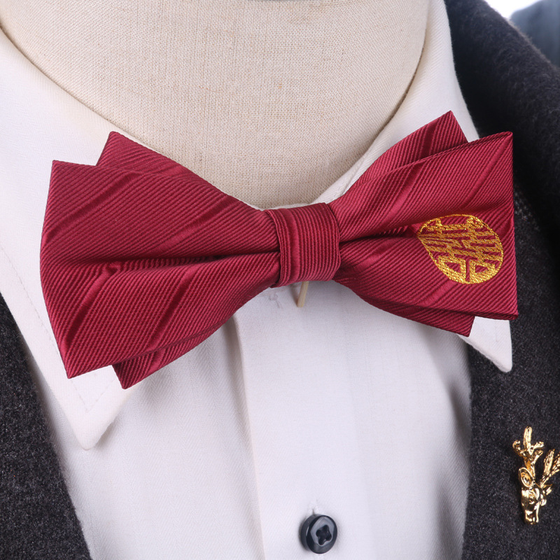 둥근 해피 나비넥타이♜