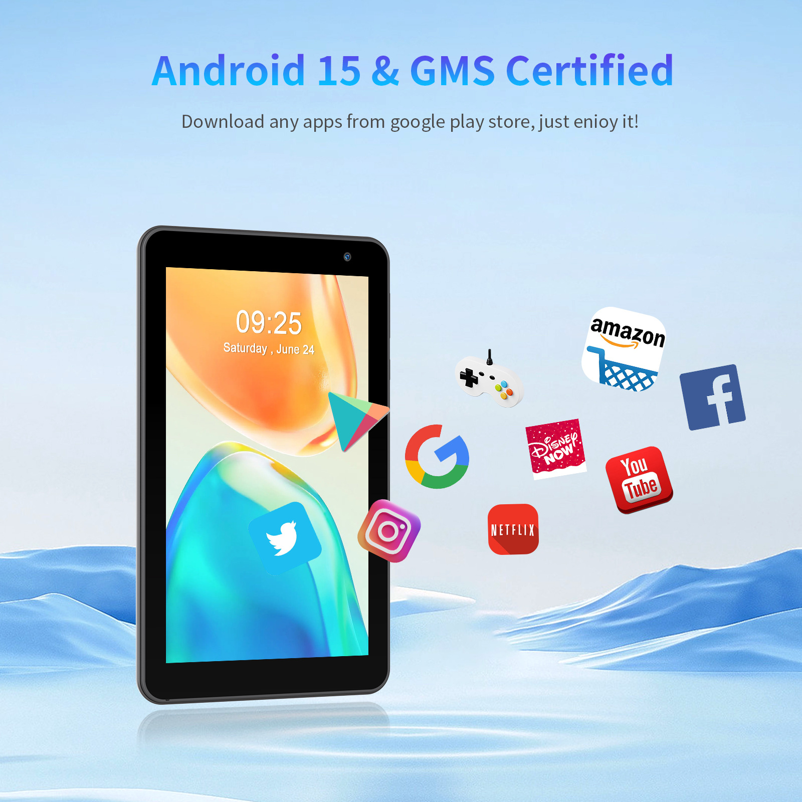 Tablette m7a avec android 15 processeur quad core et double caméra_voghion.com