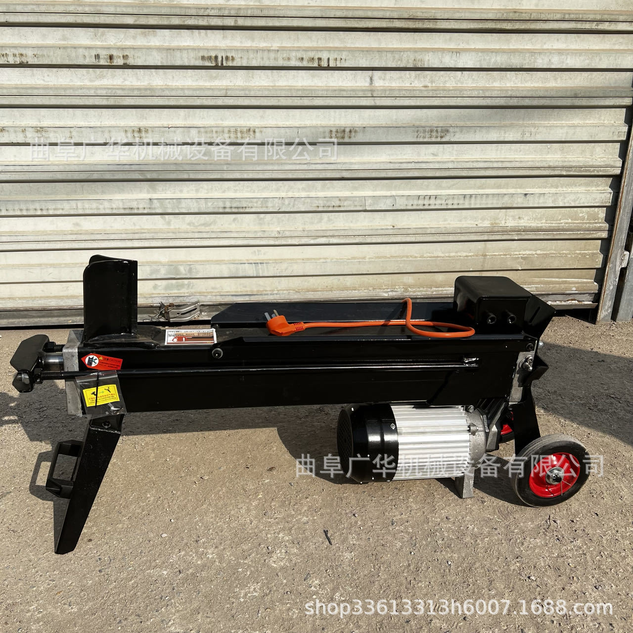 小型家用劈柴机 电动液压劈木机农用劈材机