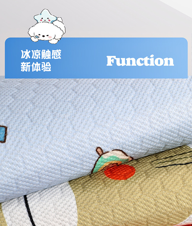 Summer Honeycomb Gel Car Seat Cushion Office Ice Silk Seat Cushion Cartoon Fat Cushion Gel Breathable Seat Cool Cushion