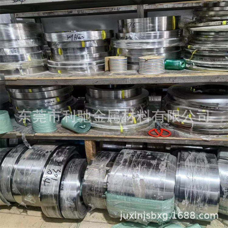 现货201超薄不锈钢带 0.03mm 0.05mm 0.08mm 分条 试样