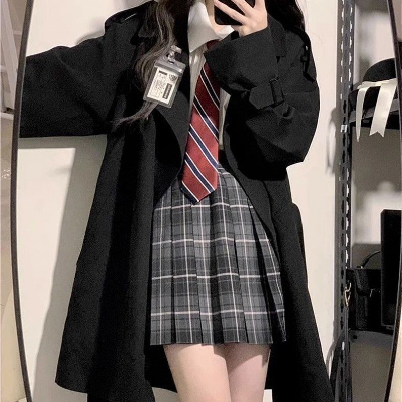 短款风衣女小个子2025秋季新款英伦风卡其色韩系风格穿搭春秋外套|undefined