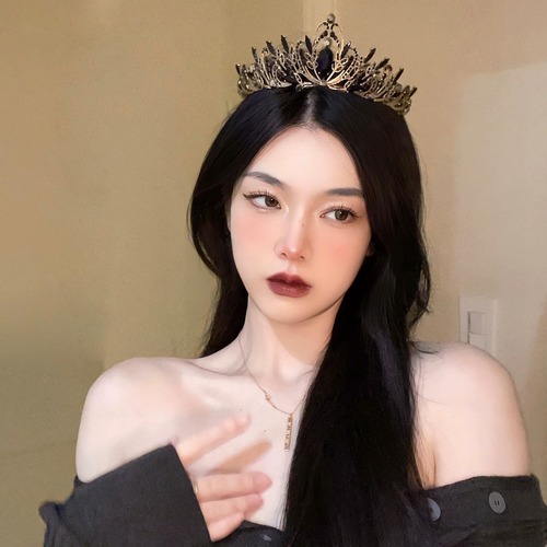 Fairy Crown Tiara for Girl Birthday Princess 18 Years Old Adult Crown Internet Celebrity Bride Wedding Dress Halloween Tiara