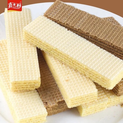 Kasli Weihua Biscuit with Strawberry and Coconut Filling, 115g - Office Snack, Online Trendy Snack, Afternoon Tea