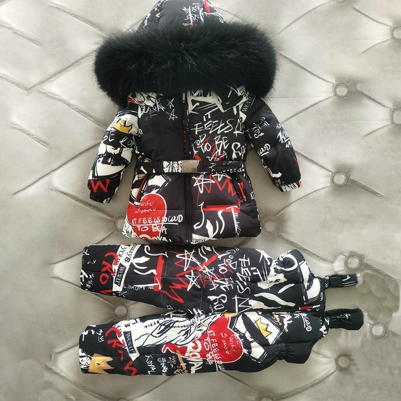 Oblačila za dojenčke in deklice: puhovke za fantke in deklice, odebeljene puhovke za otroke, jakne in kombinezoni_voghion.com