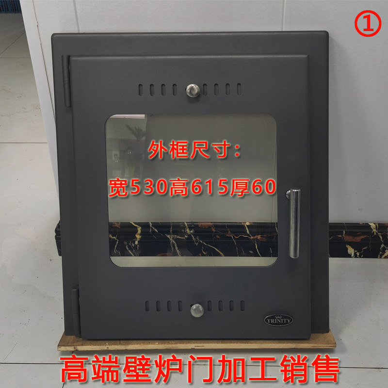 メーカー直販の室内装飾用本物の暖炉ドア加工、B&B自作住宅、別荘用自作暖炉ドア|undefined