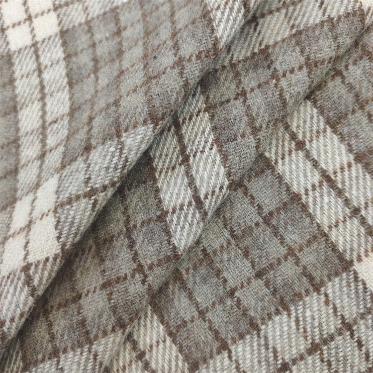 Woolen demi-season coat