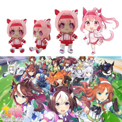 跨境新款agnes tachyon plushchibi 赛马娘毛绒玩具公仔玩偶