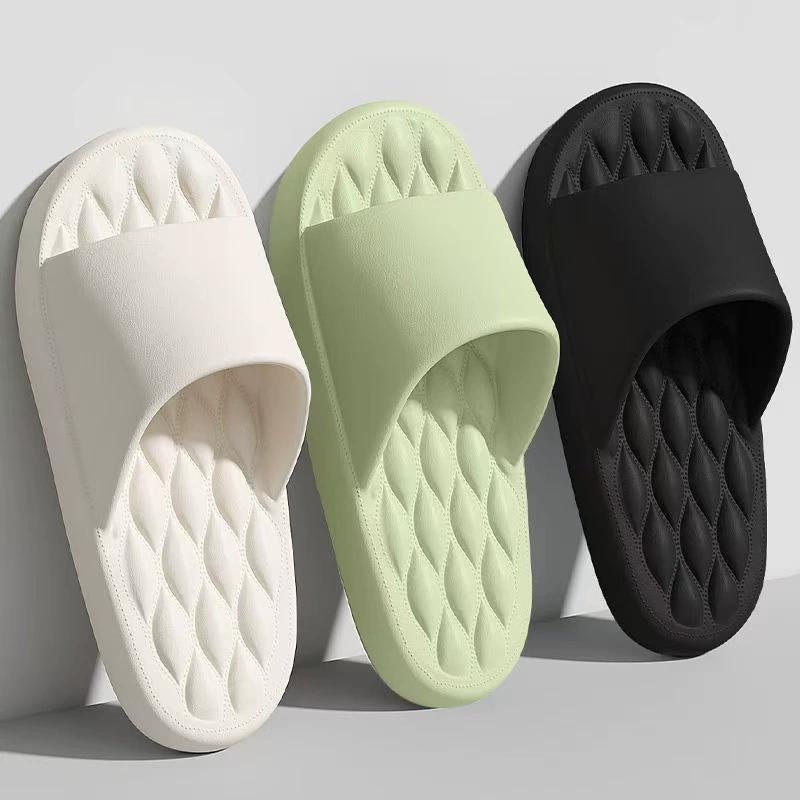 Тапочки женские домашние EVA Нескользящие тапочки бытовая ванная ванная комната купание противоскользящая летняя пара стукается на фекалии