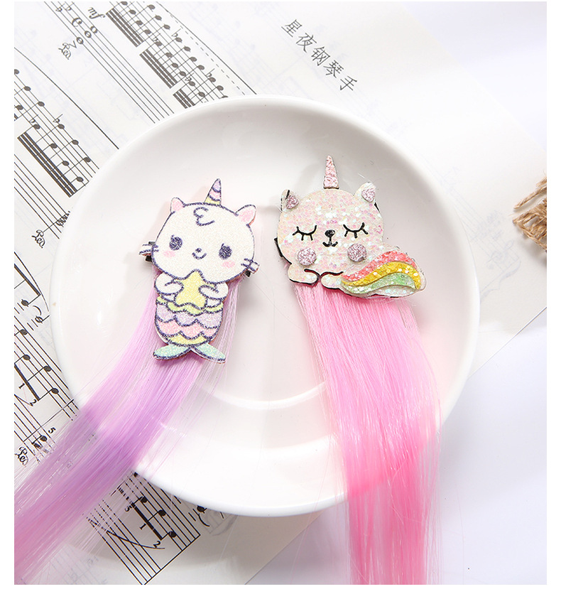 Girl's Cartoon Style Animal Plastic Hair Clip display picture 2