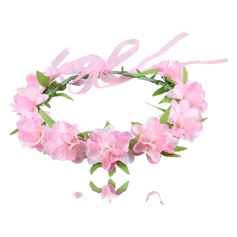 Comercio exterior playa vacaciones tela tocado nuevo punto escénico joyería niños cinta simulación Garland