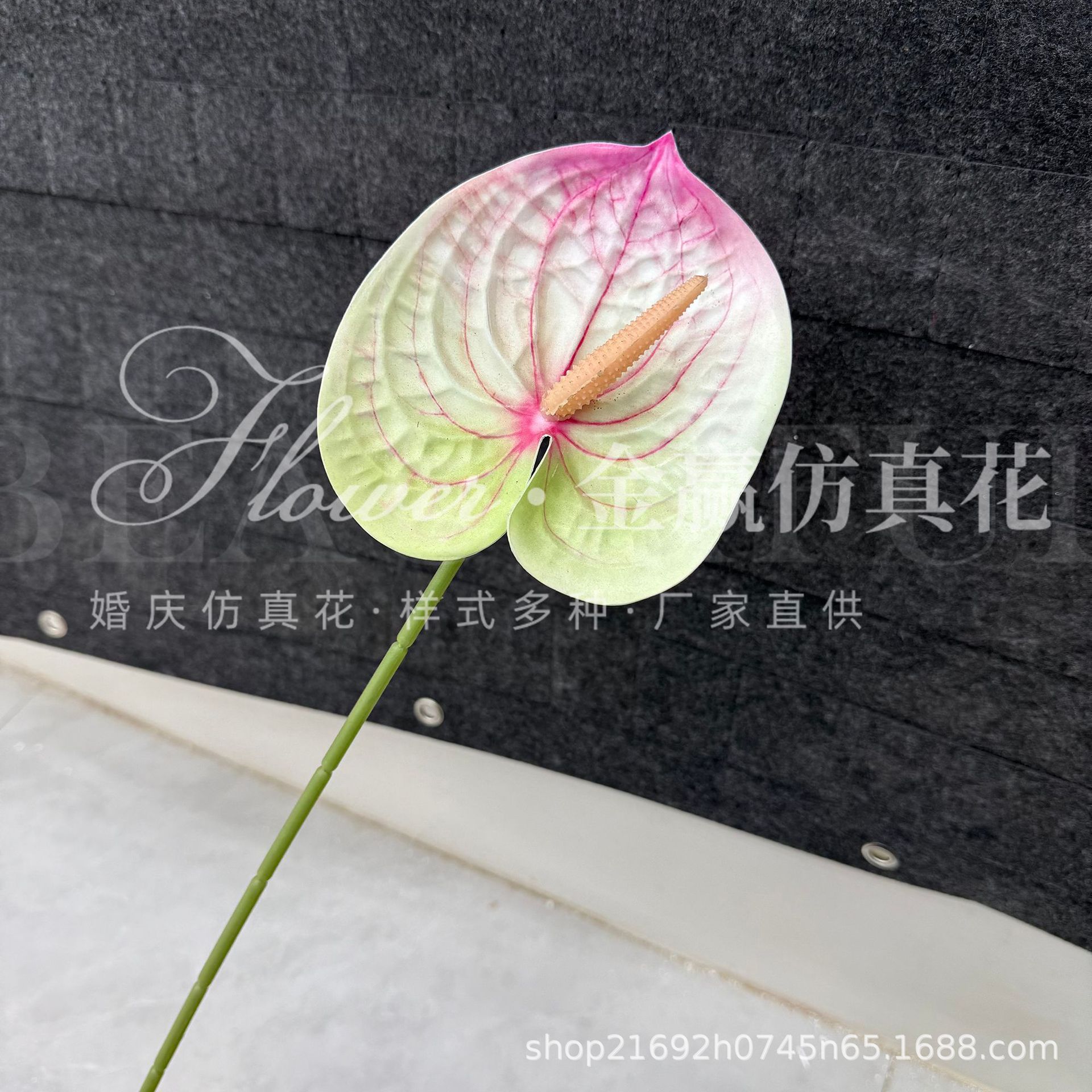 Boda Mori Simulación de flores y plantas verdes Pico de bambú Hierba Simulación de plantas verdes de invierno espárragos Plantas de simulación Escenografía de plantas verdes falsas