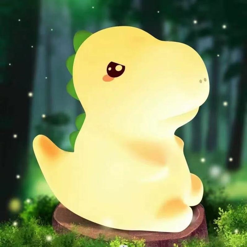 硅胶小狗拍拍灯小夜灯充电氛围灯睡眠解压生日礼品护眼台灯小摆件|undefined