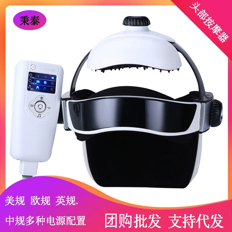 Electric massager, helmet for scalp