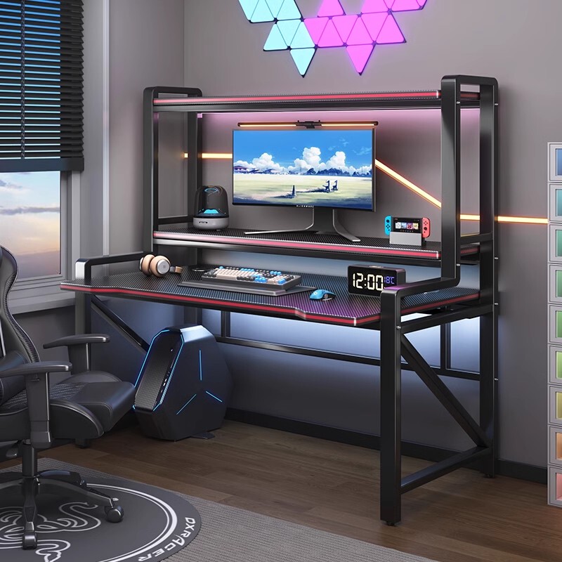 Computer Desk Desktop Home Student Dormitory E-Sports Game Table Simple Study Bedroom Office Writing Long Table
