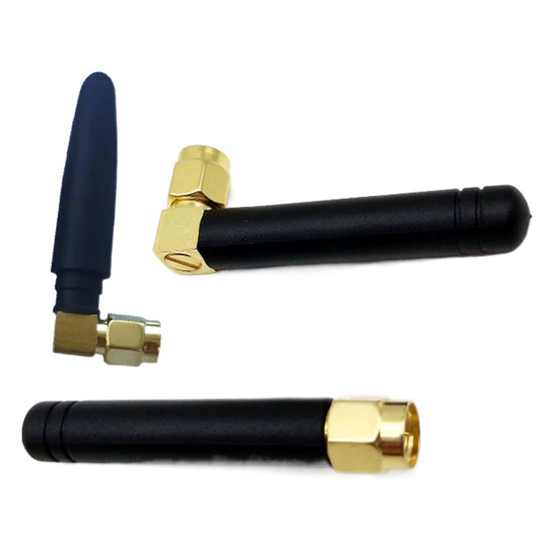 433 МГц антенна перец SMA изогнутая Мужская голова всенаправленный внешний клей-карандаш антенна короткий адаптер с высоким коэффициентом усиления
