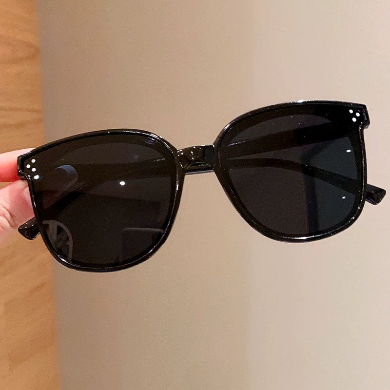 Детские черные солнцезащитные очки с защитой от УФ-лучей для мальчиков, уличные пляжные солнцезащитные очки в черной оправе, новые солнцезащитные очки для девочек