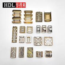 锌合金带花纹泳衣扣泳装配件穿带束缚扣肩扣服饰泳衣比基尼五金件