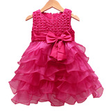 Наряд маленькой принцессы, свадебное платье для девочек для раннего возраста, юбка-пачка, подарок на день рождения