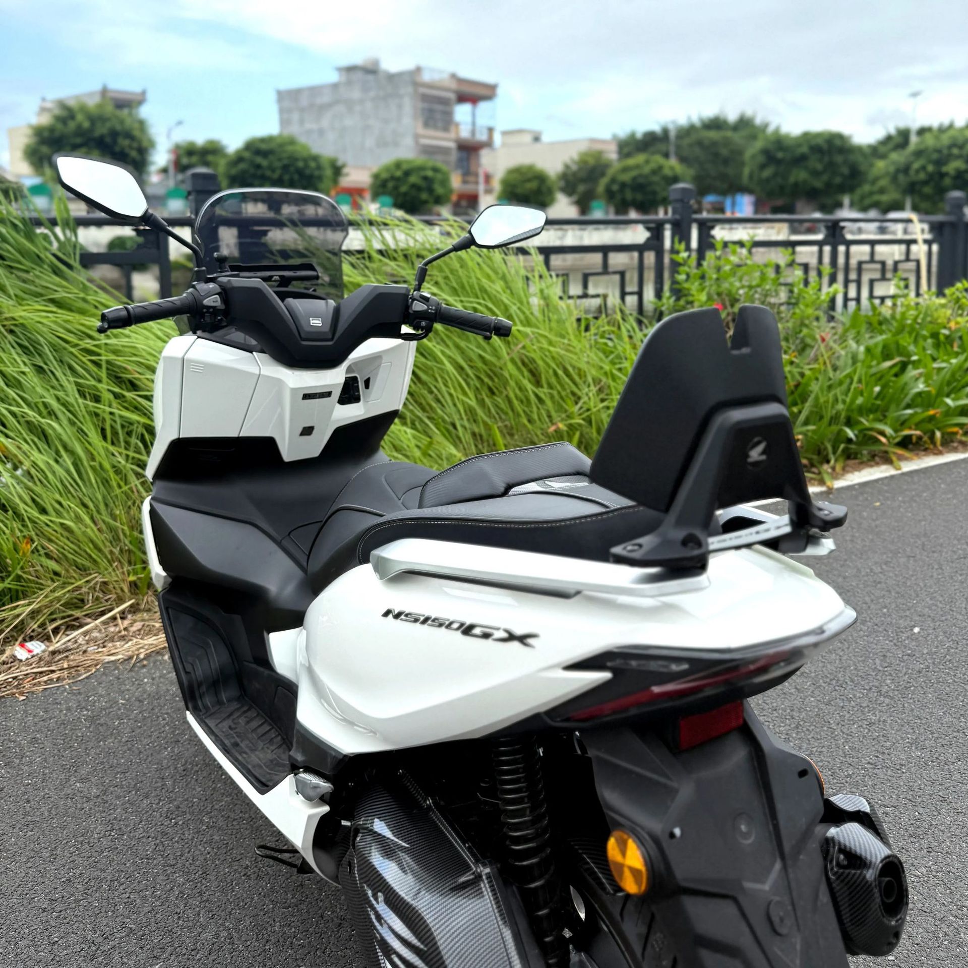 Suitable for 25 Honda Ns150Gx Rear Backrest Modified Passenger Comfort Lumbar Support Cushion Rear Seat Rear Lumbar Support