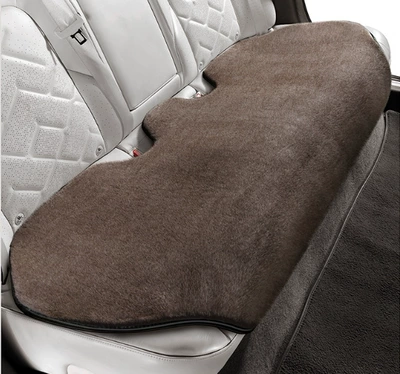 Wool pad Cushion Head Pillow Small Three-Piece - palm-coffee-rear-long-cushion