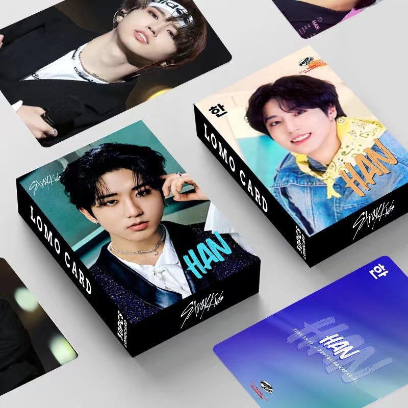 New HAN Han Zhicheng double-sided 30-piece LOMO card Straykids small card boxed photo card