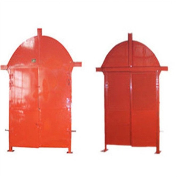 Instalación conveniente de la puerta de seguridad de emergencia de la mina de carbón, protección de la cámara de refugio, apertura flexible de la puerta cerrada