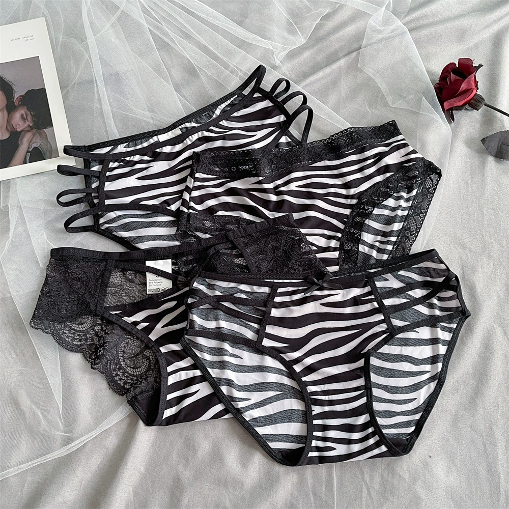 Sexy breathable lace zebra, pants, trousers, for import