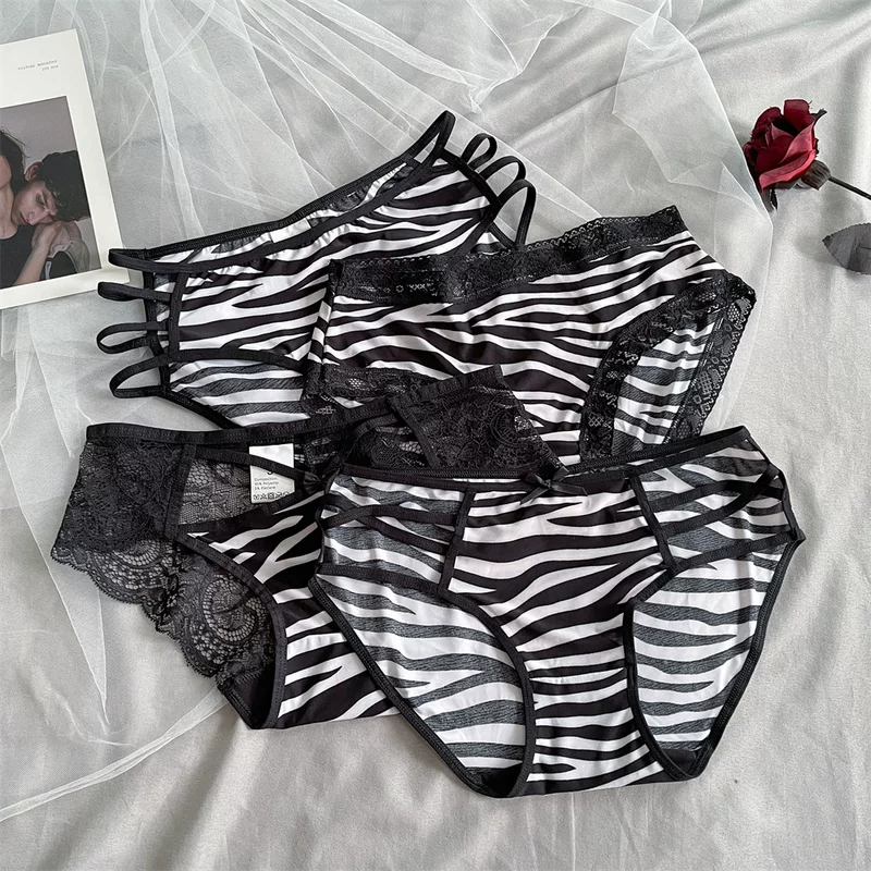 Sexy breathable lace zebra, pants, trousers, for import