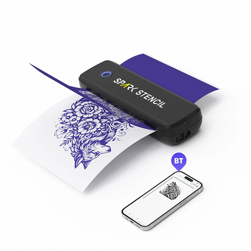 SPARK принтер, мобильный телефон, тату, быстрый праймер макияжа, Bluetooth