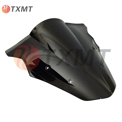 Suitable for Kawasaki Ninja 650 Er-6F 2012-2016 Modified Motorcycle Front Windshield (Motorcycle front windshield) - black