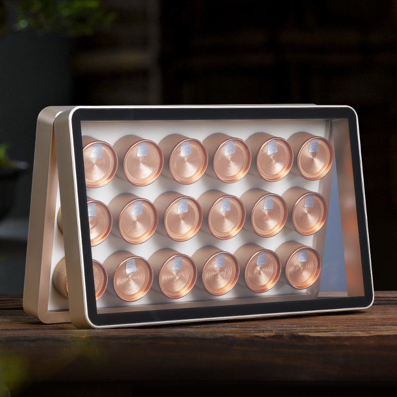 新款茶叶礼盒包装盒空盒12罐 15罐 18罐 红茶 绿茶通用小罐茶包装